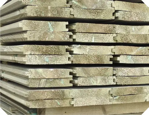 Perline in pino HOLZ BRENZ srl
