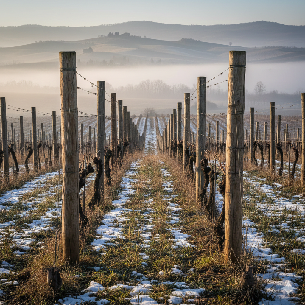 Pali in Castagno: l'alleato naturale della viticoltura d'eccellenza