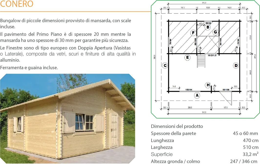Bungalow (su richiesta) HOLZ BRENZ srl