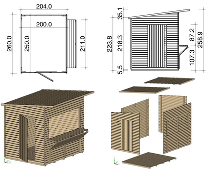 Chioschi (su richiesta) HOLZ BRENZ srl